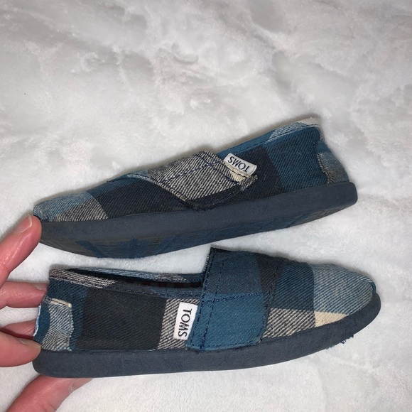 Tom’s Toddler Shoes, Velcro open. Sz. T10 (unisex) - Picture 8 of 9